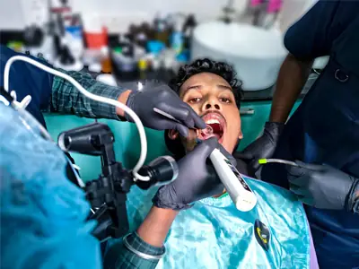 Use of endo motor during RCT at Dentity Dental Tollygunge Netaji Nagar