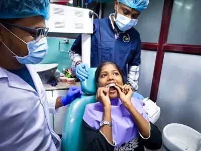Clear aligner treatment for teeth straightening at Dentity Dental Sonarpur in Sonarpur, Kolkata